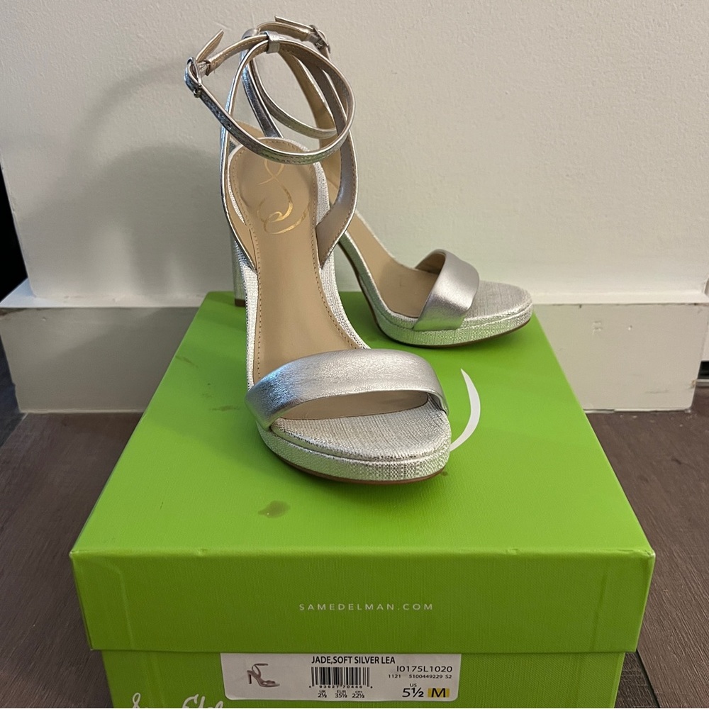 Sam Edelman Jade Ankle Strap Heel sizes 5.5, 6